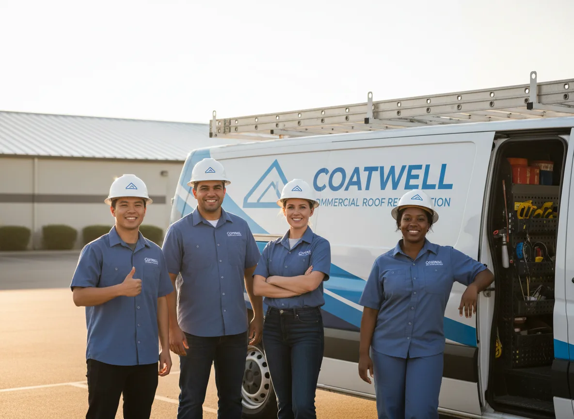 Commercial roof coating company in Lovington, IL